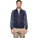 Pierre Cardin Erkek Deri Ceket - Mavi - 50