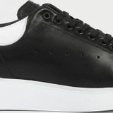 Pierre Cardin Erkek Deri Siyah Beyaz Sneaker PC-32722