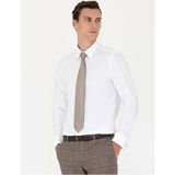 Pierre Cardin Erkek Dokuma Gömlek 1760562 - Beyaz - S