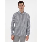 Pierre Cardin Erkek Dokuma Gömlek 2122721 - Lacivert