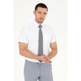 Pierre Cardin Erkek Dokuma Gömlek - Beyaz