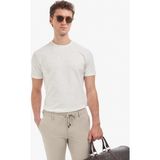 Pierre Cardin Erkek Ekru Regular Fit Tişört 50327857-VR019