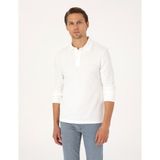 Pierre Cardin Erkek Ekru Slim Fit Sweatshirt 50311678-VR019 - XL