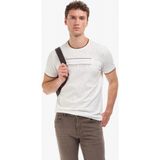 Pierre Cardin Erkek Ekru Slim Fit Tişört 50321064-VR019 - 3XL