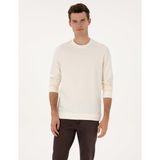 Pierre Cardin Erkek Ekru Sweatshirt 50313762-VR019