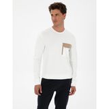 Pierre Cardin Erkek Ekru Sweatshirt 50315760-VR019