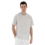 Pierre Cardin Erkek Ekru Tişört 50302539-VR019