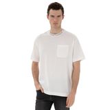 Pierre Cardin Erkek Ekru Tişört 50302540-VR019