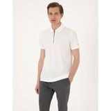 Pierre Cardin Erkek Ekru Tişört 50302623-VR019