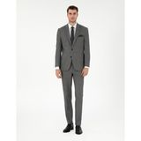 Pierre Cardin Erkek Füme Ex. Slim Fit Takım Elbise 50295112-VR058 - 6 Drop