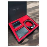 Pierre Cardin Erkek Giyim Deri Dikey Cüzdan & Kartlık & Kemer Üçlü Hediyelik Çeyizlik Set L1.PC.004.12.C21