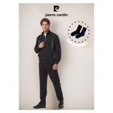 Pierre Cardin Erkek Giyim Dik Yaka Fermuarlı & Kutulu Siyah Eşofman Takımı OL.PC.7000.001