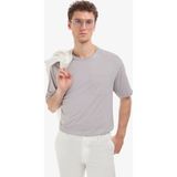 Pierre Cardin Erkek Gri Comfort Fit %100 Pamuk Bisiklet Yaka Basic Tişört 50325300-VR024 - XL