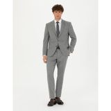 Pierre Cardin Erkek Gri Ex. Slim Fit Çizgili Takım Elbise 50273543-VR024 - 46 - 6 Drop
