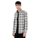 Pierre Cardin Erkek Gri Gömlek Desenli 50292888-VR024