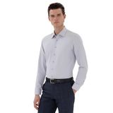 Pierre Cardin Erkek Gri Gömlek Desenli 50303375-VR024
