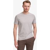 Pierre Cardin Erkek Gri Slim Fit %100 Pamuk Bisiklet Yaka Basic Tişört 50325307-VR024 - 2XL