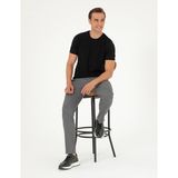 Pierre Cardin Erkek Gri Slim Fit Basic Kanvas Pantolon 50292522-VR024 - 33 - 32