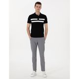 Pierre Cardin Erkek Gri Slim Fit Gofre Kanvas Pantolon 50308099-VR024 - 31
