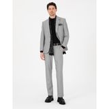 Pierre Cardin Erkek Gri Slim Fit Takım Elbise 50324264-VR024 - 6 Drop - 52