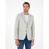 Pierre Cardin Erkek Gri Yün Karışımlı Slim Fit Ceket 50292127-VR024 - 56 - 6 Drop