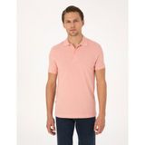 Pierre Cardin Erkek Gül Kurusu Slim Fit Basic Tişört 50325323-VR026 - 3XL