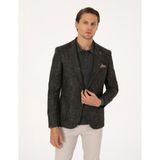 Pierre Cardin Erkek Haki Ex. Slim Fit Yün Karışımlı Ceket 50311204-VR027 - 6 Drop - 48