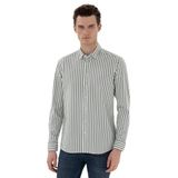 Pierre Cardin Erkek Haki Gömlek Desenli 50301533-VR027