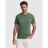 Pierre Cardin Erkek Haki Regular Fit %100 Pamuk Bisiklet Yaka Tişört 50327871-VR027 - 3XL