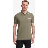 Pierre Cardin Erkek Haki Regular Fit %100 Pamuk Düğmeli Polo Yaka Tişört 50327859-VR027 - 2XL