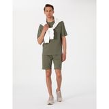 Pierre Cardin Erkek Haki Regular Fit Örme Şort 50310107-VR027 - S