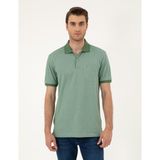 Pierre Cardin Erkek Haki Regular Fit Tişört 50288681-VR027