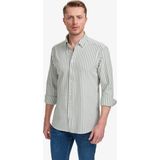 Pierre Cardin Erkek Haki Regular Fit Uzun Kollu Çizgili Gömlek Günlük Stil 50320859-VR027 - XL