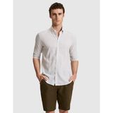 Pierre Cardin Erkek Haki Regular Fit Uzun Kollu Gömlek 50320886-VR027 - XL