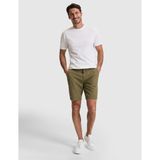 Pierre Cardin Erkek Haki Slim Fit Keten Karışımlı Beli Lastikli Kordonlu Dokuma Şort 50327883-VR027 - 30