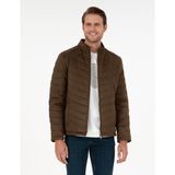 Pierre Cardin Erkek Haki Suni Deri Ceket 50300519-790 - 52 - Dropsuz