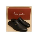 Pierre Cardin Erkek Hediyelik & Çeyizlik Siyah Deri Terlik O1.L0.I2.VPC.07