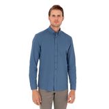 Pierre Cardin Erkek İndigo Gömlek Desenli 50292553-vr028