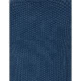Pierre Cardin Erkek İndigo Melanj Slim Fit Bisiklet Yaka Triko Kazak 50248536-VR155