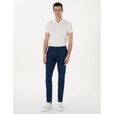 Pierre Cardin Erkek İndigo Pantolon (Kanvas-Chino) 50308111-VR028