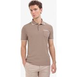 Pierre Cardin Erkek Kahverengı Regular Fit Tişört 50327859-VR241 - Vizon - M