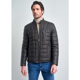 Pierre Cardin Erkek Kahverengi Şişme Deri Mont - 48