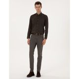 Pierre Cardin Erkek Kahverengi Slim Fit Jean Pantolon 50315250-VR197 - Sütlü Kahve - 32 - 33