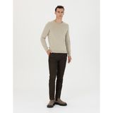 Pierre Cardin Erkek Kahverengi Slim Fit Kanvas Pantolon 50278130-VR029 - 31