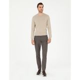 Pierre Cardin Erkek Kahverengi Slim Fit Kanvas Pantolon 50295920-VR029 - 32 - 30