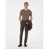 Pierre Cardin Erkek Kahverengi Slim Fit Kumaş Pantolon 50292959-VR029 - 6