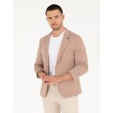 Pierre Cardin Erkek Kiremit Ekstra Slim Fit Ceket 50267019-VR031 - 46 - 6 Drop