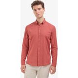 Pierre Cardin Erkek Kiremit Keten Karışımlı Regular Fit Uzun Kollu Gömlek 50325356-VR031 - 3XL