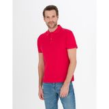 Pierre Cardin Erkek Kırmızı Slim Fit Polo Yaka Merserize Tişört 50262665-VR030