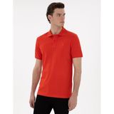 Pierre Cardin Erkek Kırmızı Tişört Basic 50302561-VR030